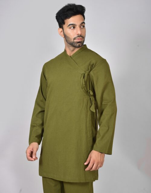 Bagalbandi Full Sleeve (Olive Green)- Unisex