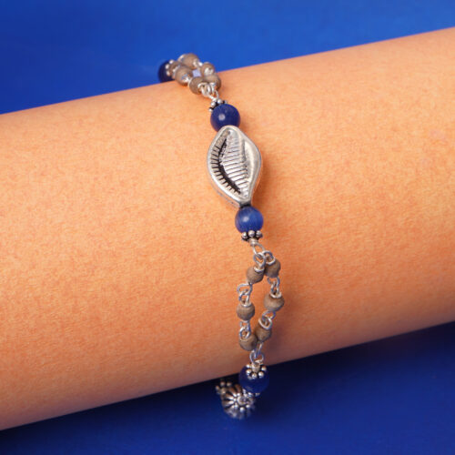 Silver Tulasi Bracelet- (Silver Tulasi Bracelet)