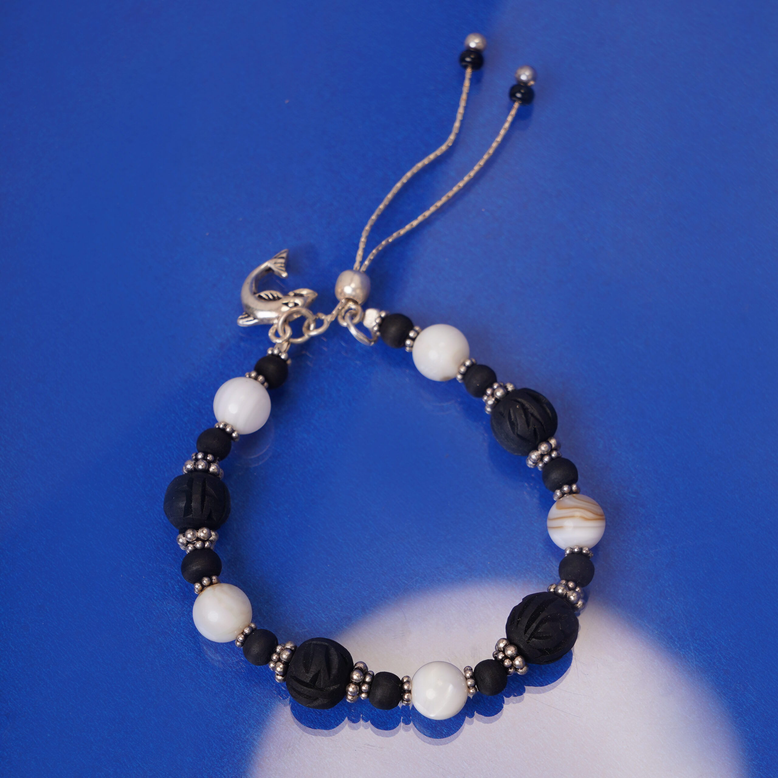 Silver Tulasi Bracelet- (Silver Tulasi Bracelet) - Image 6