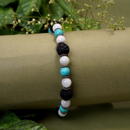 Silver Tulasi Bracelet- (Silver Tulasi Bracelet)