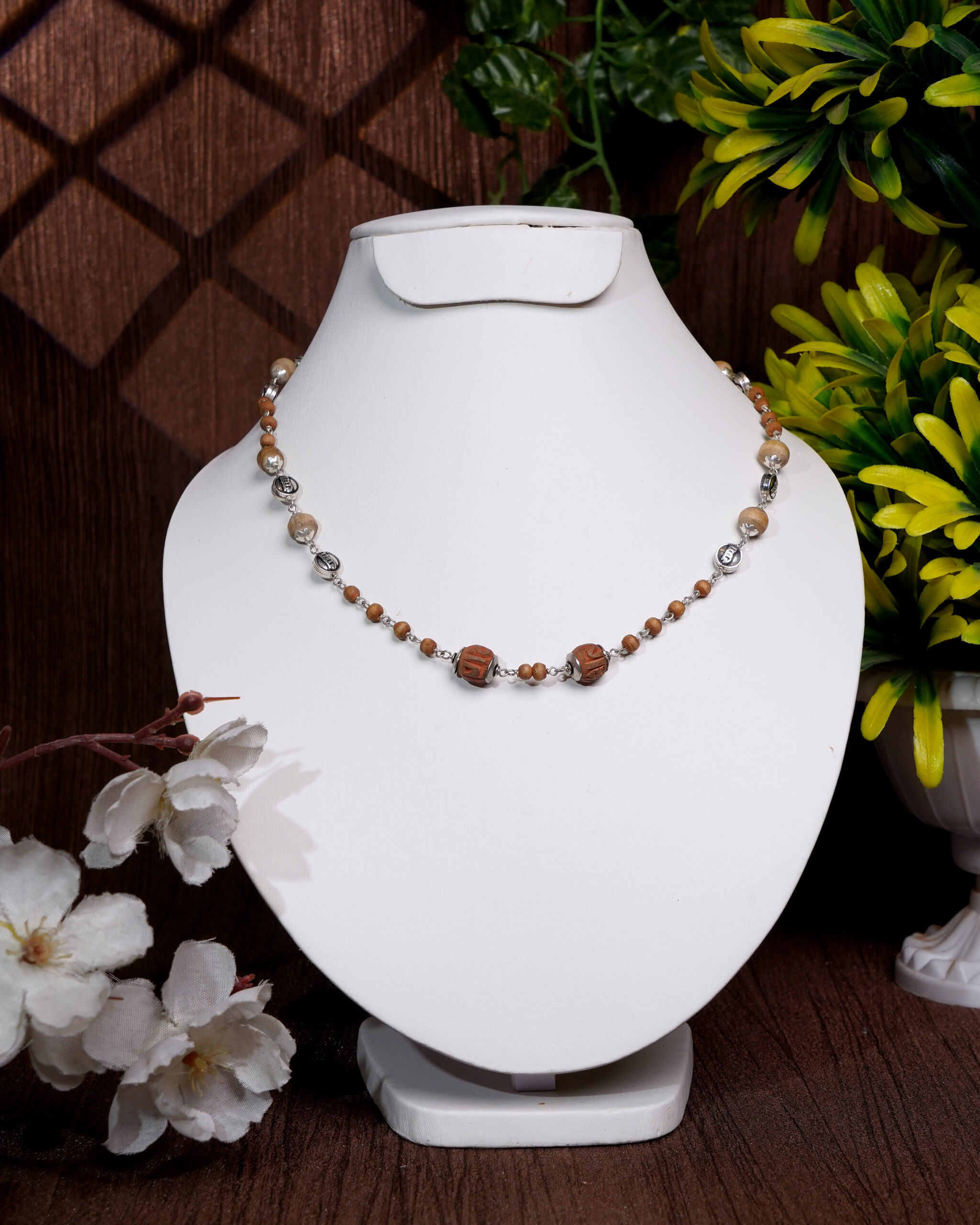 Silver Tulasi Mala- (Silver Kanti) - Image 2