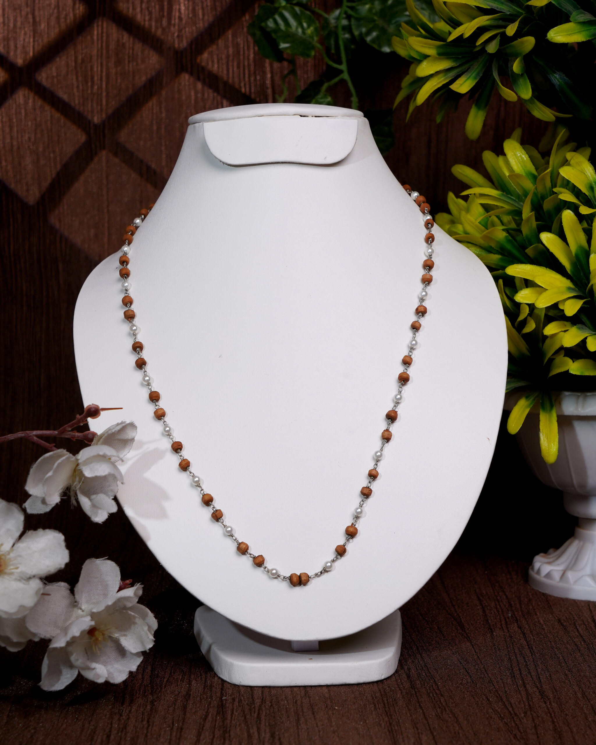 Silver Tulasi Mala- (Silver Kanti) - Image 2