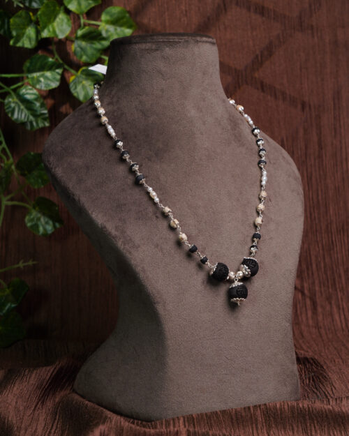 Silver Tulasi Mala- (Silver Kanti)