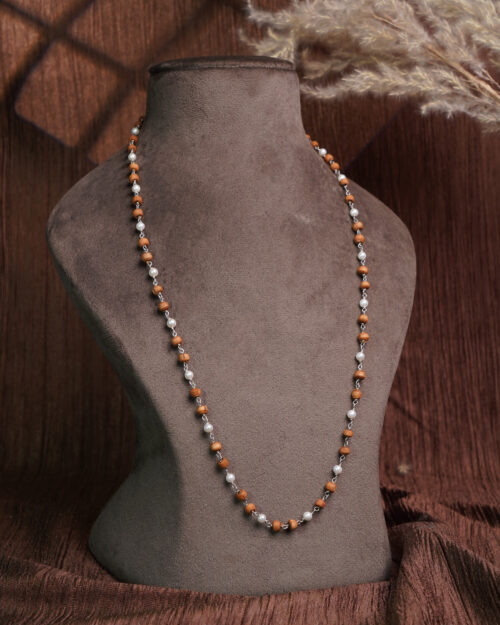 Silver Tulasi Mala- (Silver Kanti)